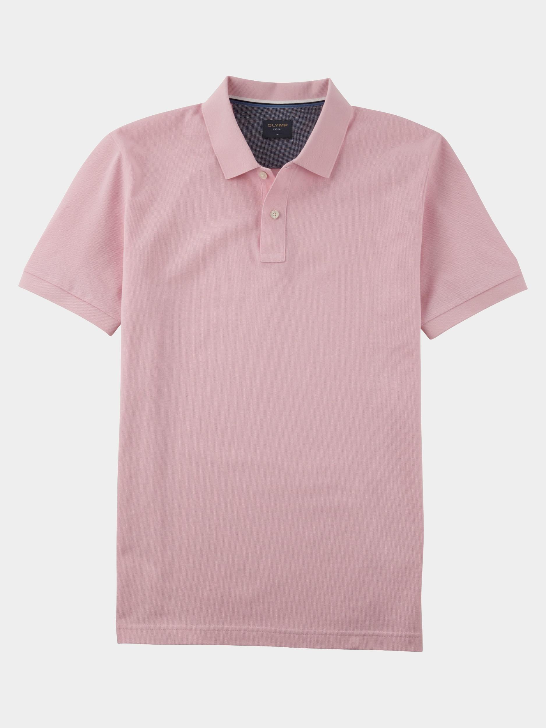 Olymp Polo korte mouw Roze Polo PiquÃ© solid 540952/30