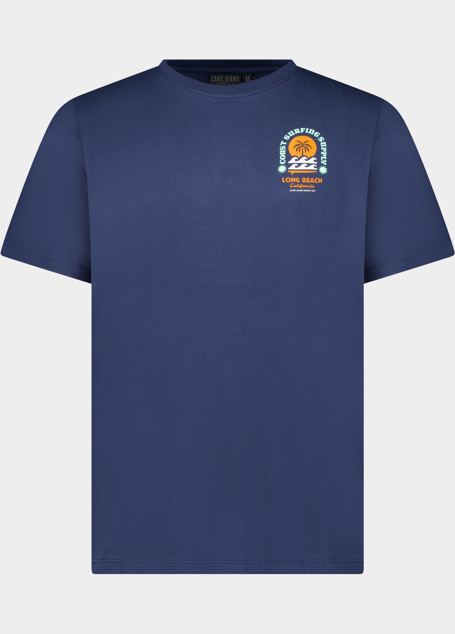 Cars Jeans T-shirt heren Blauw Froso 43552/12