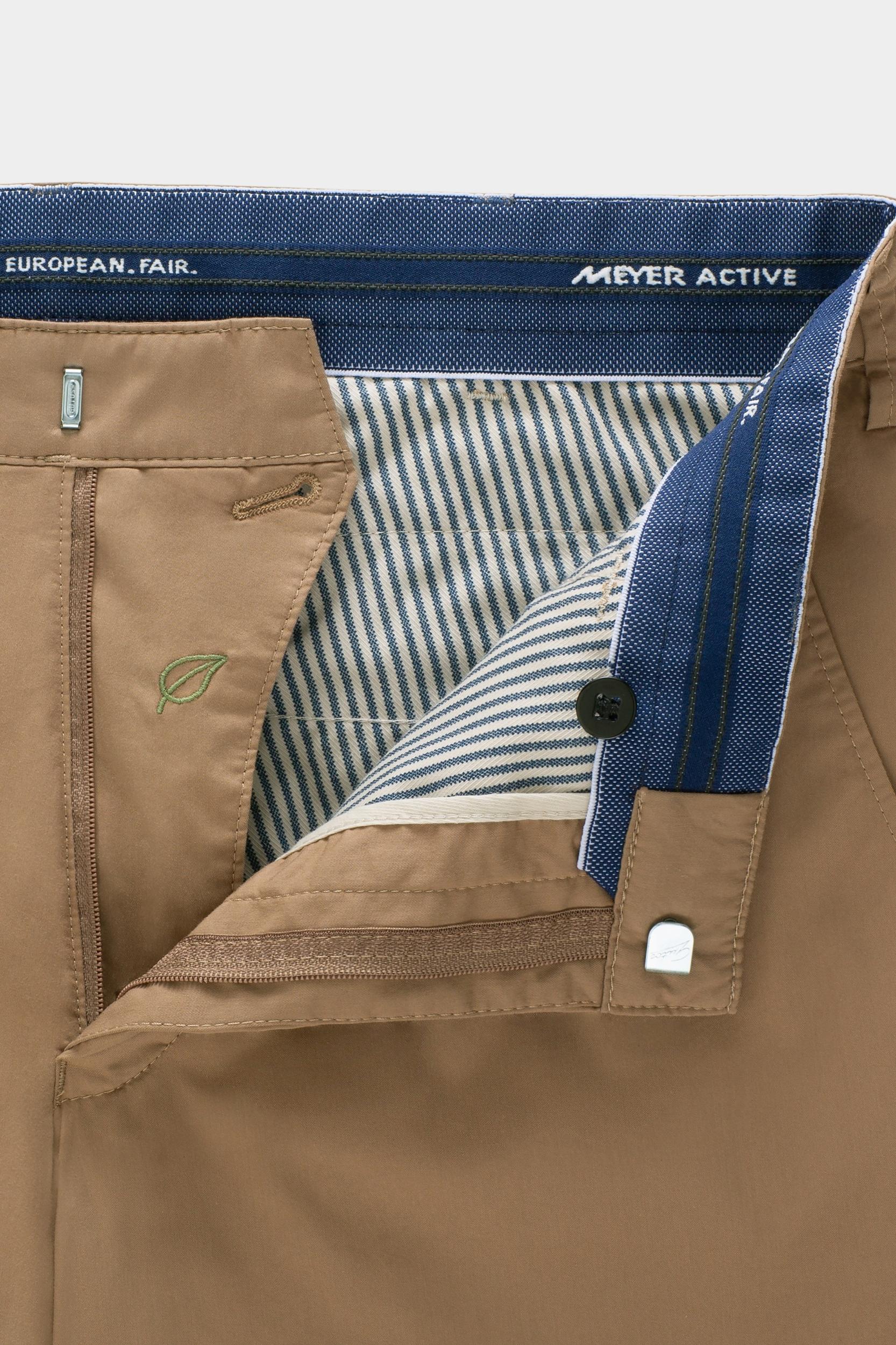 Meyer Katoenen Broek Bruin BONN Art.1-8120 1021812000/45
