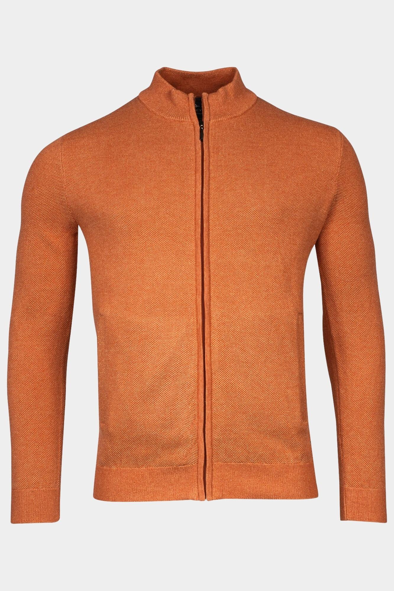 Baileys Vest Oranje Cardigan Zip  12gg, body&slee 412010/29