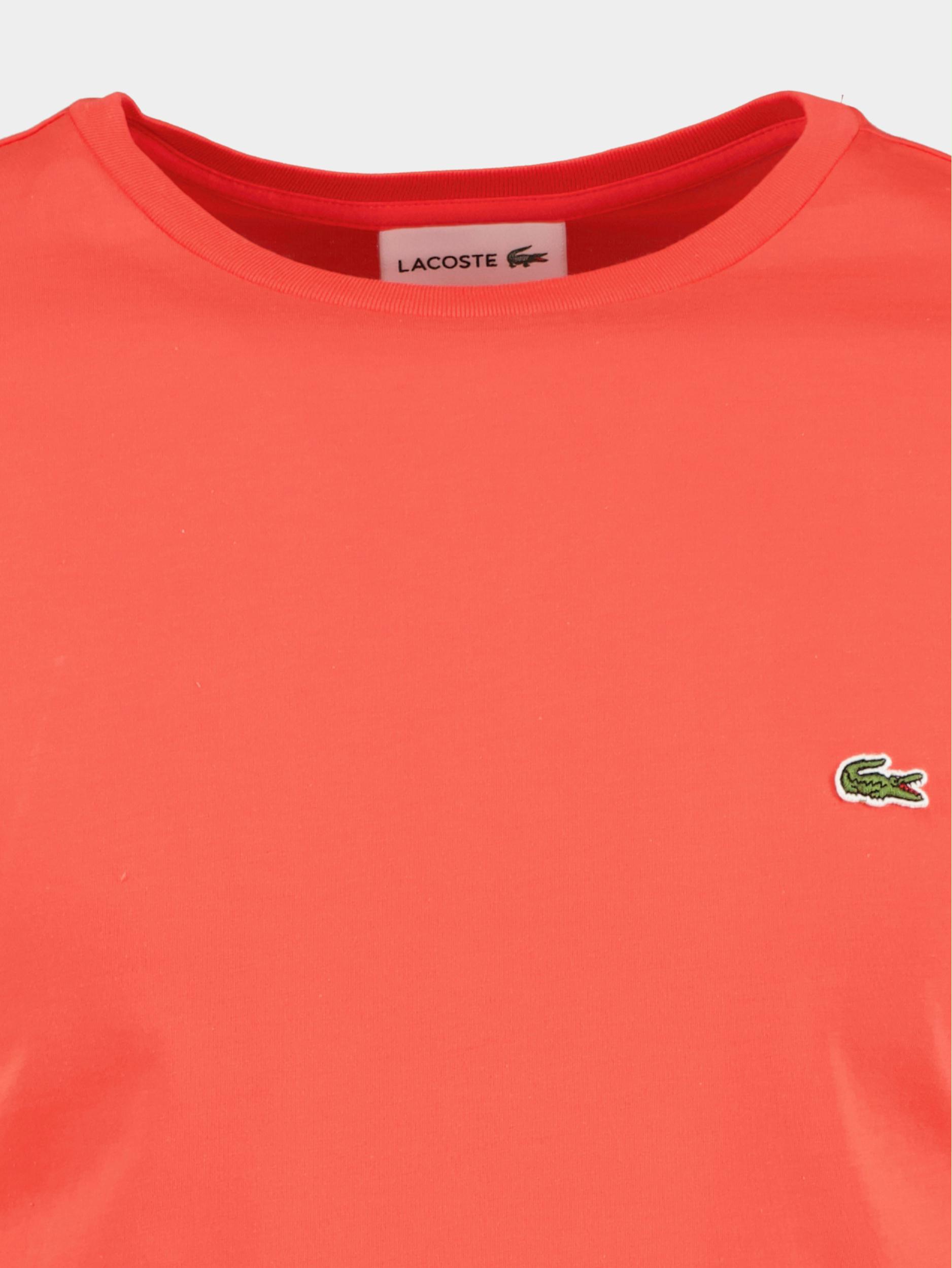 Lacoste T-shirt korte mouw Oranje  TH6709/02K