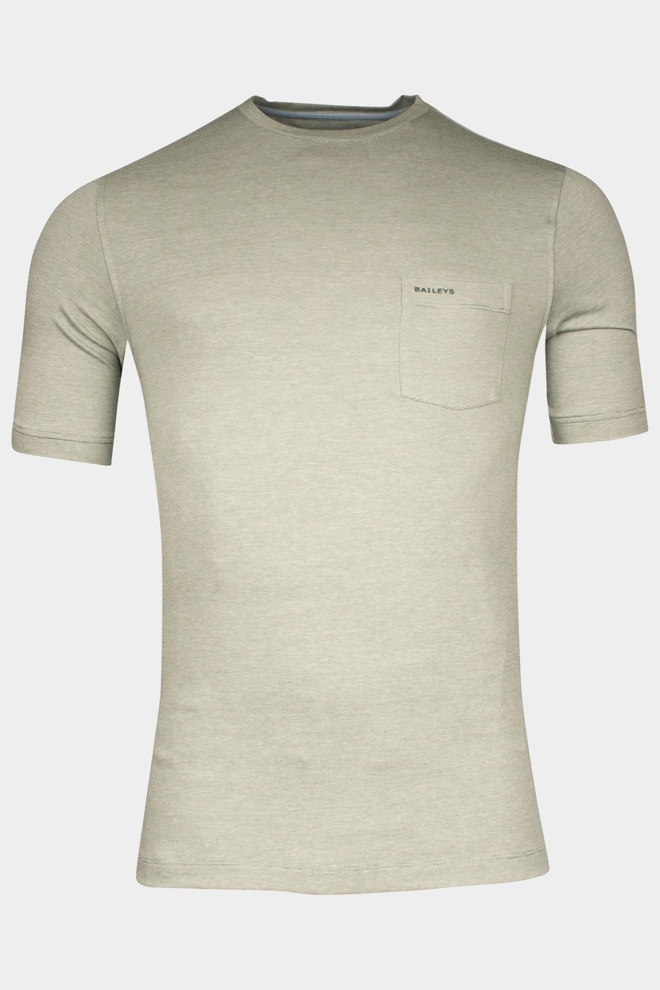 Baileys T-shirt korte mouw Groen T-Shirt Crew Neck 515070/74
