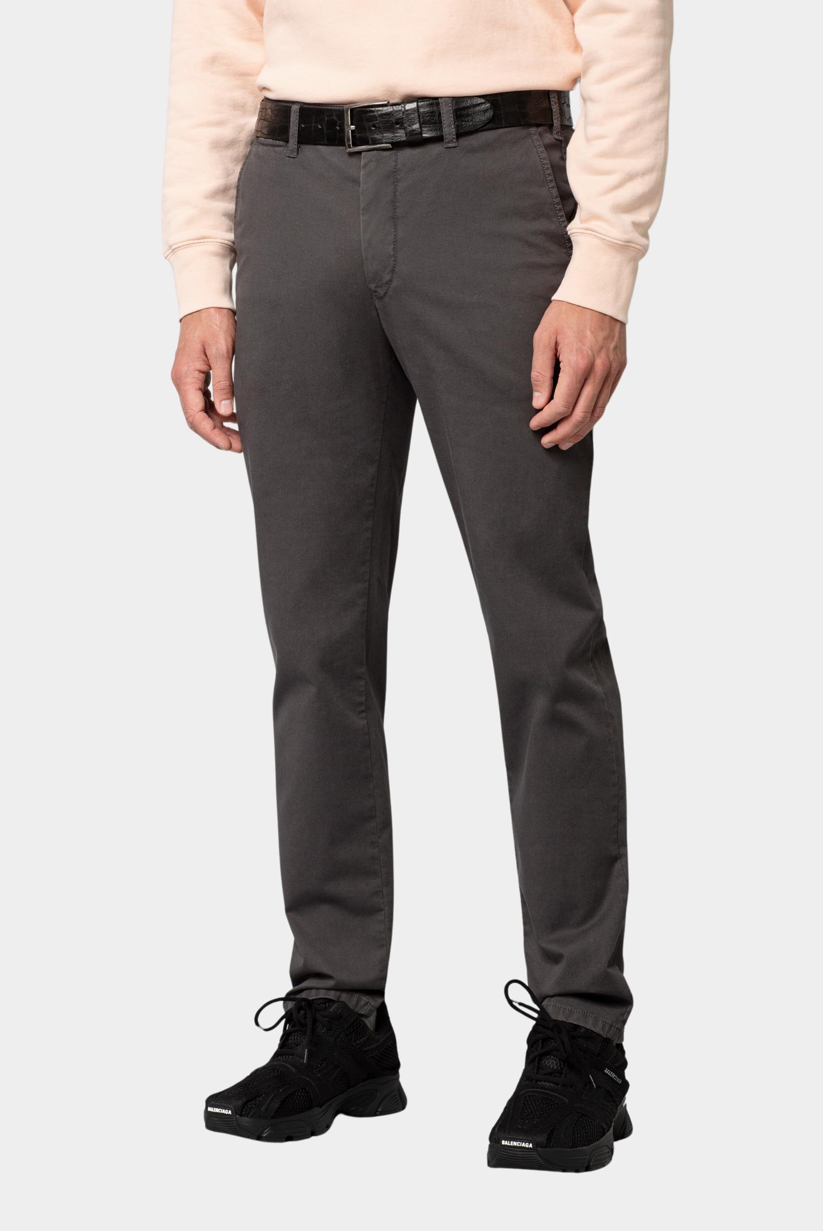 Meyer Katoenen Broek Grijs CHINO Art.9-6001 3649600100/08