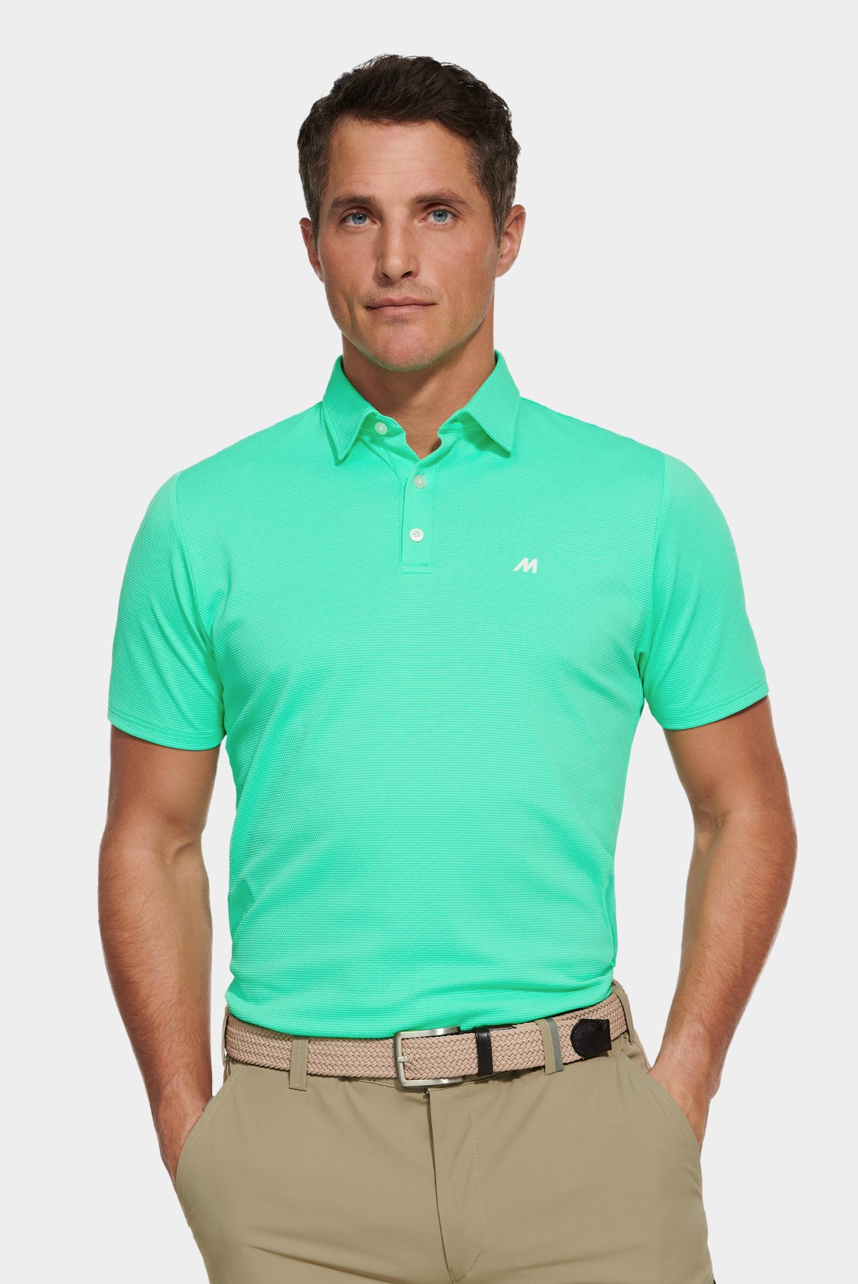 Meyer Polo korte mouw Groen RORY Art.9-9006 9519900600/21