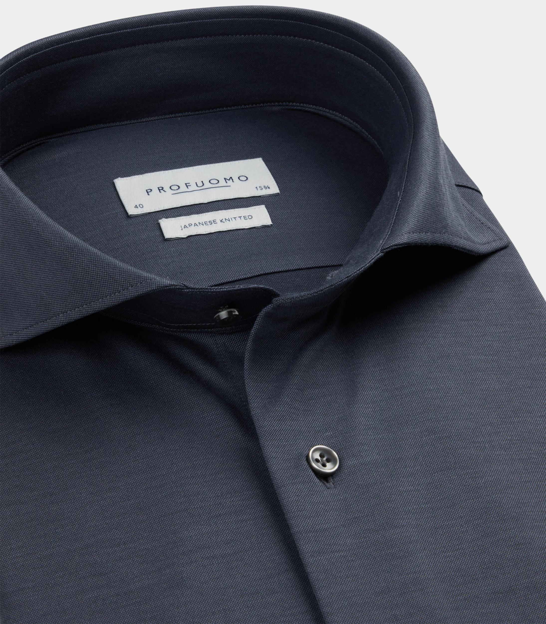 Profuomo Business hemd lange mouw Blauw  PPWH30026/I