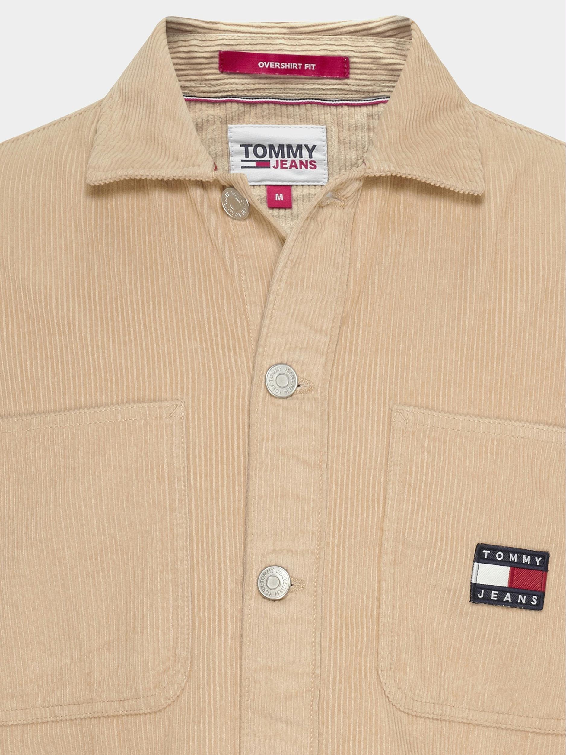 Tommy Jeans Casual hemd lange mouw Beige TJM chunky cord overshirt DM0DM15146/AB4