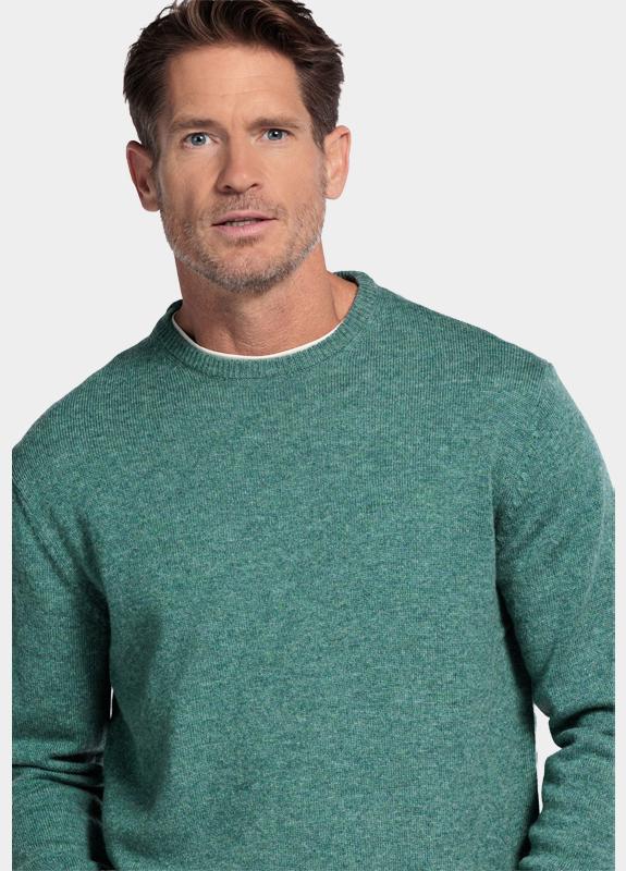 Baileys Pullover Groen Crew Neck Pullover 10gg singl 520092/735