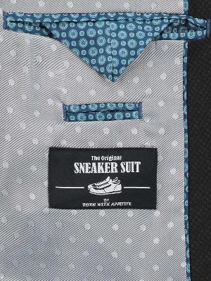 Born With Appetite Kostuum Zwart sneaker suit super slim fit BWA1630281512/990