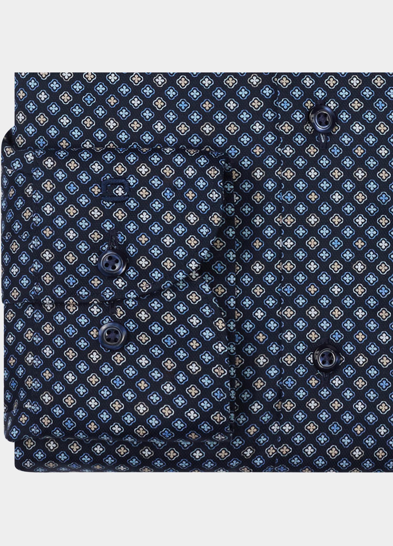 Olymp Zakelijk overhemd heren Blauw Luxor mf D.2132 o.T. 137424/18