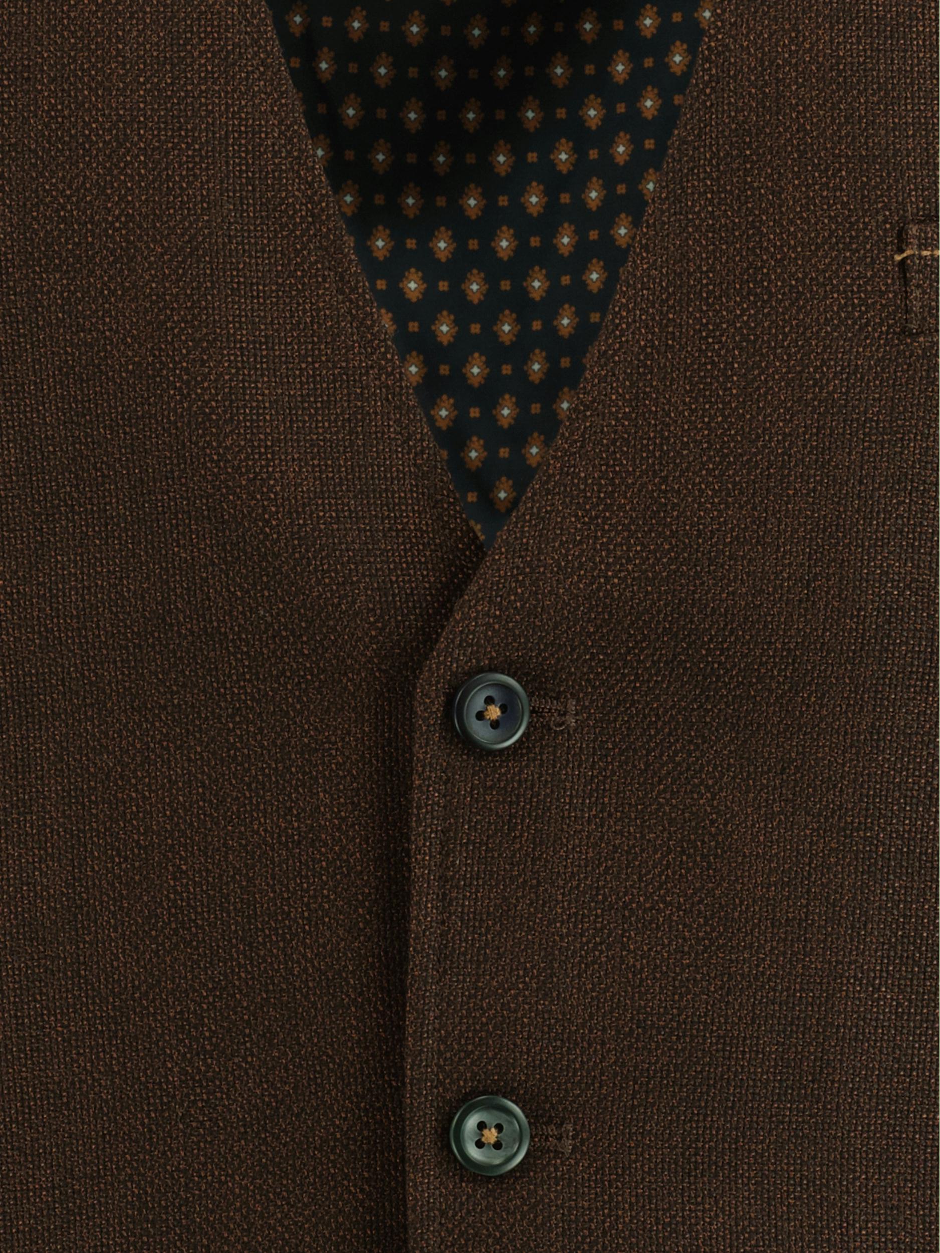 Scotland Blue Gilet Bruin Kris Waistcoat 19311KR19SB/840 brown