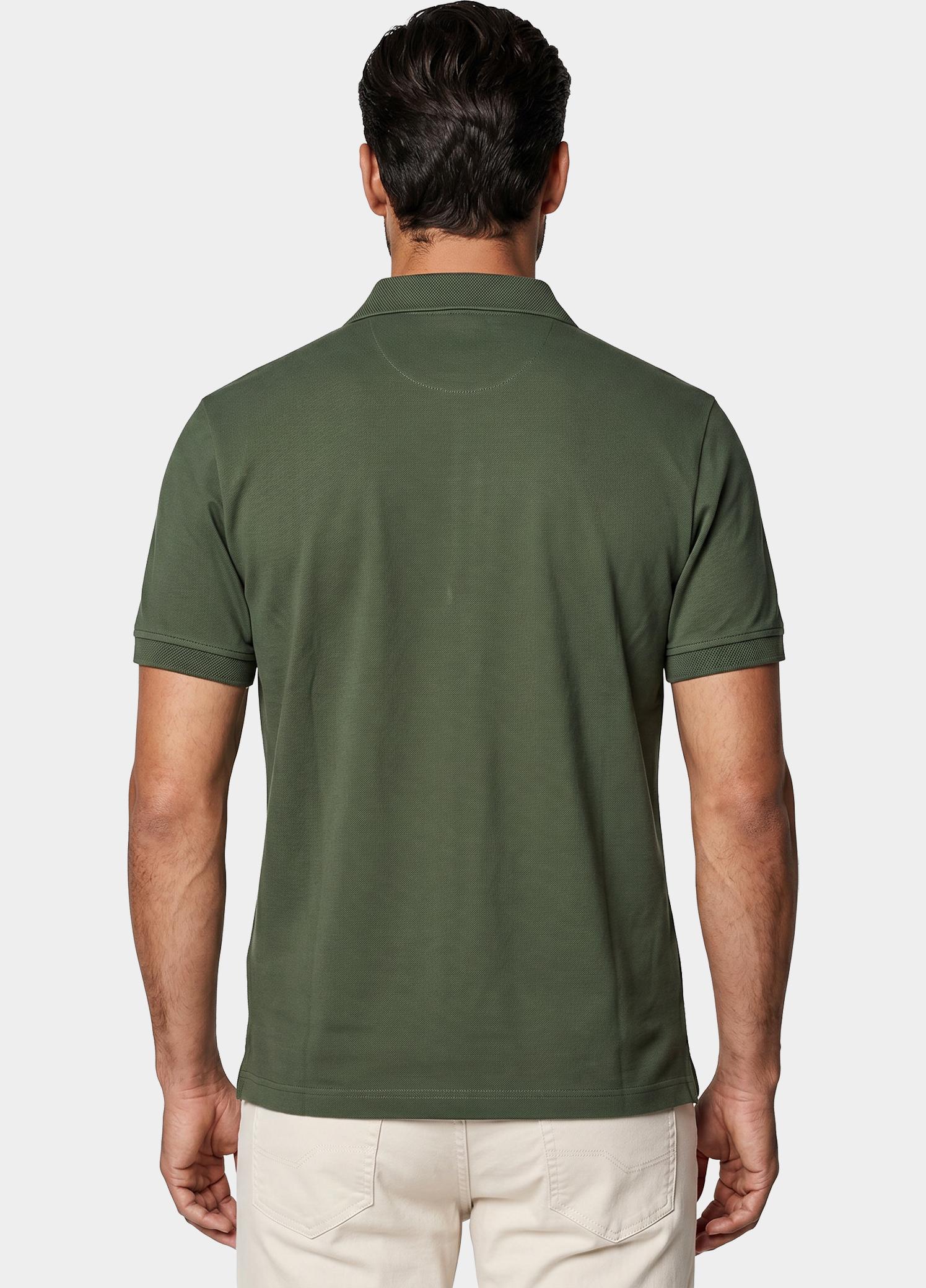 Scotland Blue Polo heren Groen Boris Polo SPE25108BO40SB/367 olive night