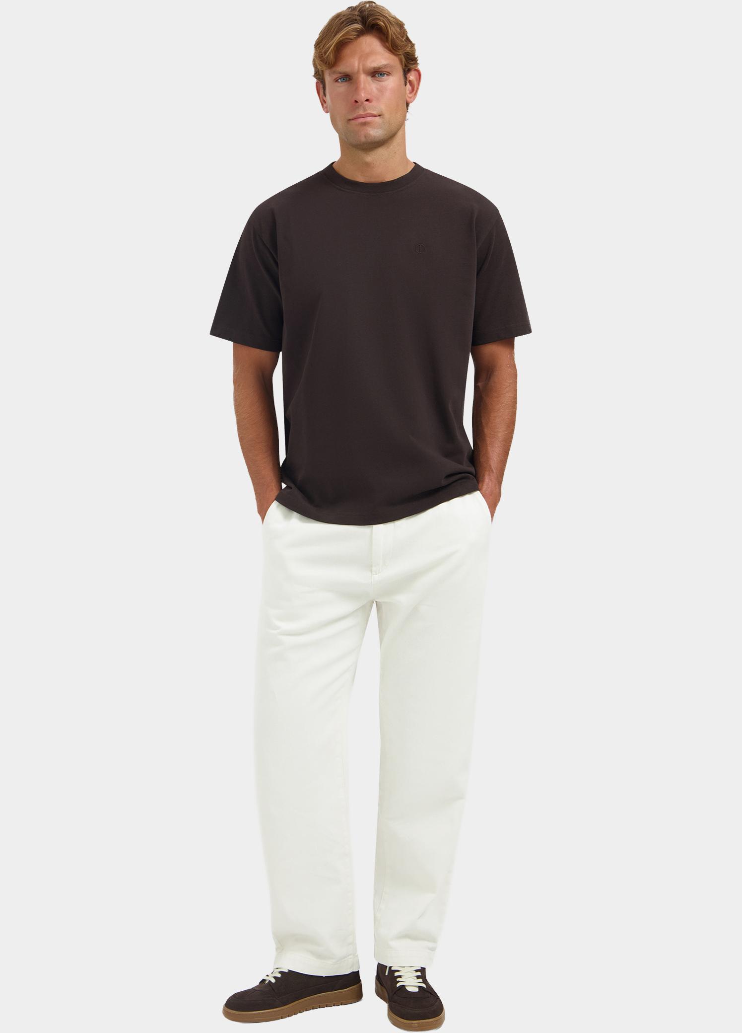 Dstrezzed T-shirt heren Bruin Collin SS Tee 203012/799