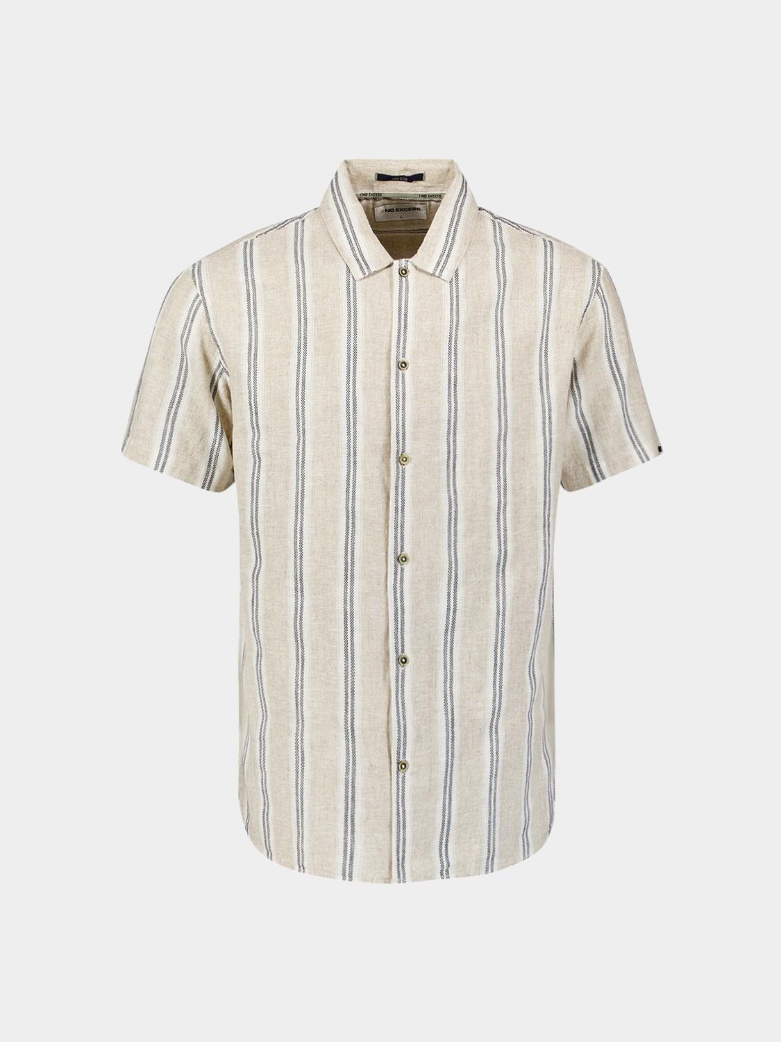 No Excess Casual hemd korte mouw Grijs  27440325/122