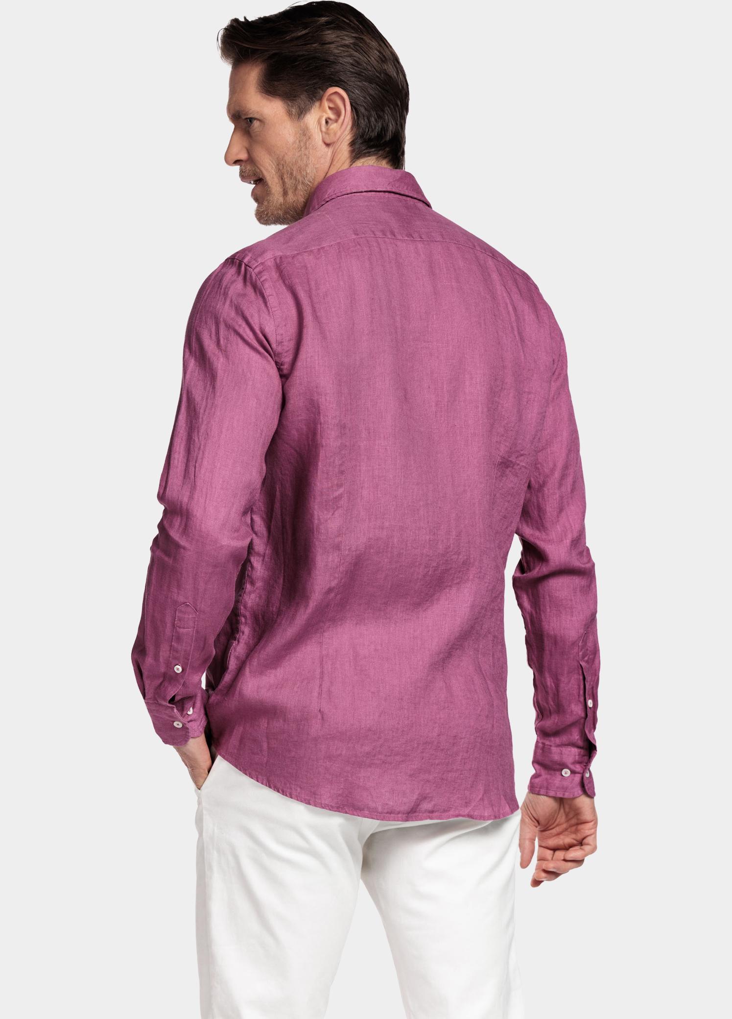 Giordano Overhemd heren Roze Row Long Sleeve Cutaway Soft 617810/51