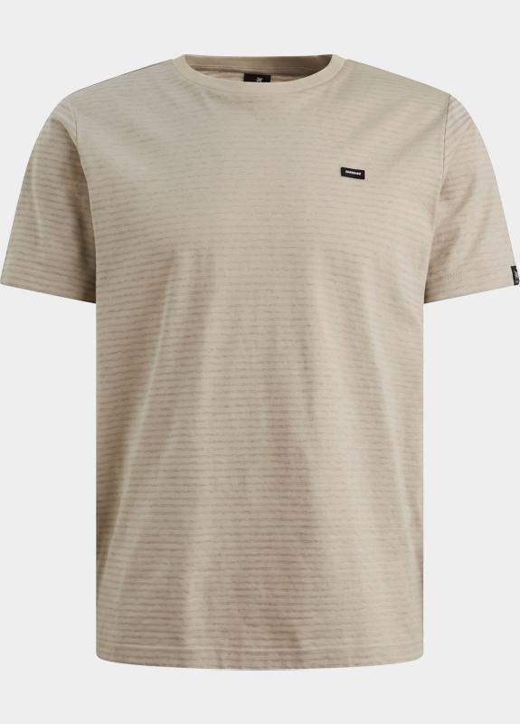 Vanguard T-shirt korte mouw Beige Short sleeve r-neck mercerise VTSS2604538/8265