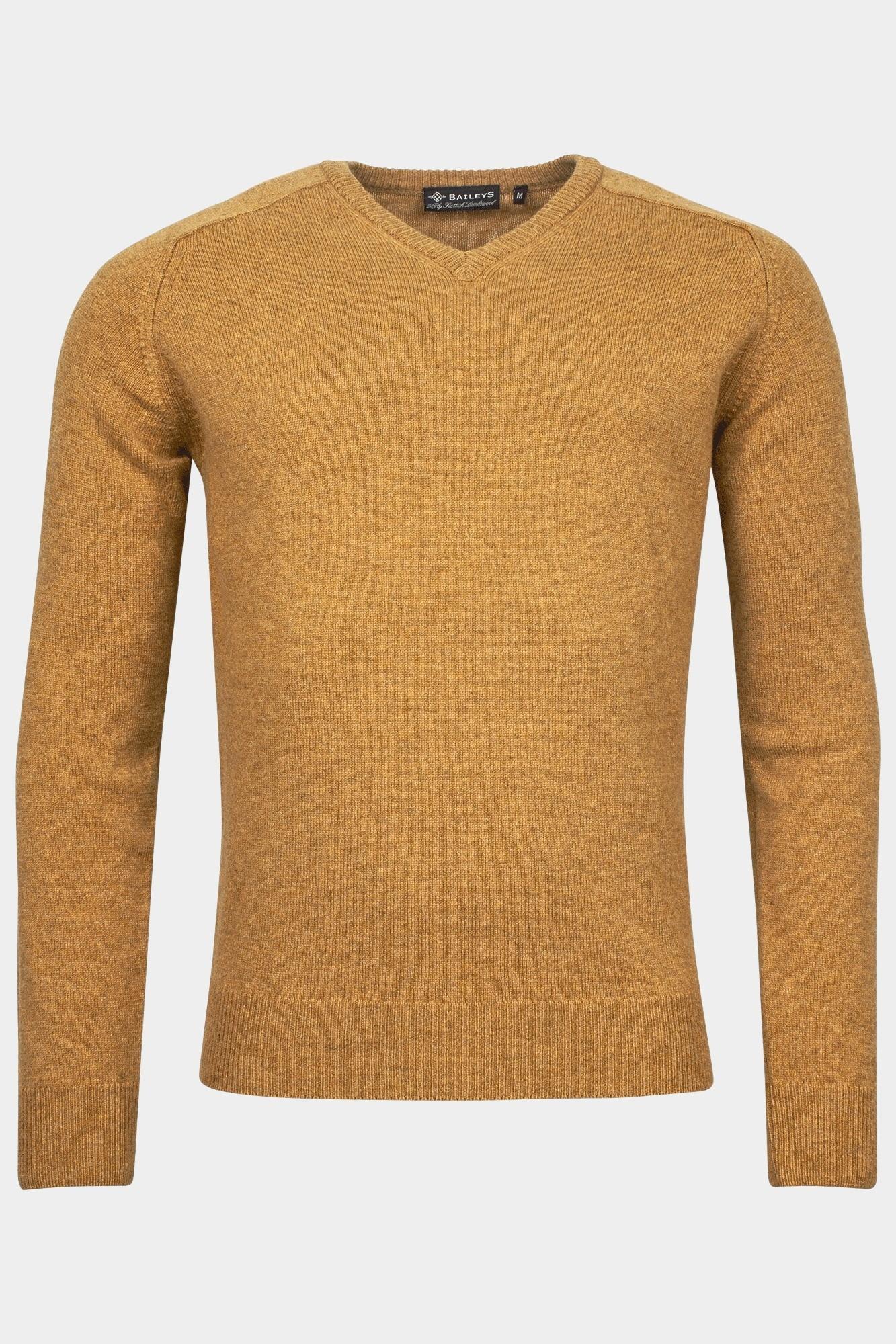Baileys Pullover Geel V-Neck Pullover  9gg, single 320011/250