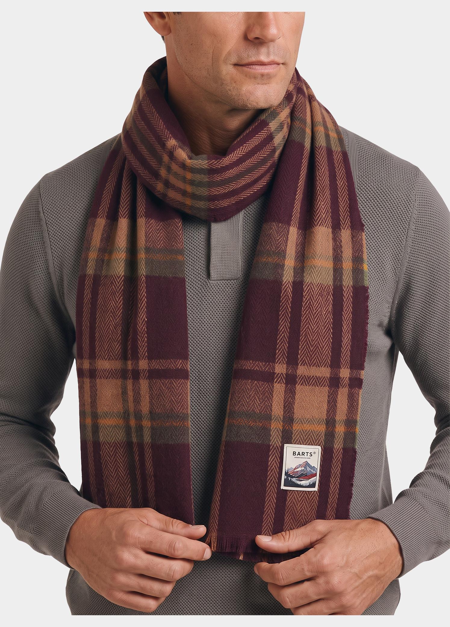 Barts Sjaal heren Rood Wallash Scarf 7020/25
