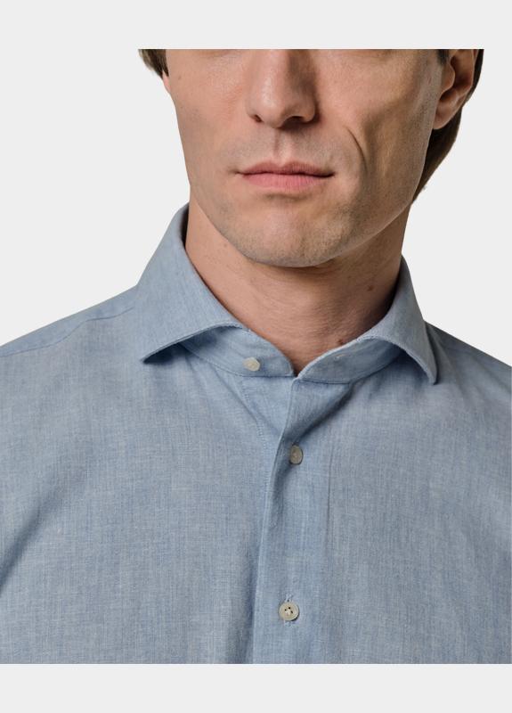 Profuomo Zakelijk overhemd heren Blauw  PPXH10010/C