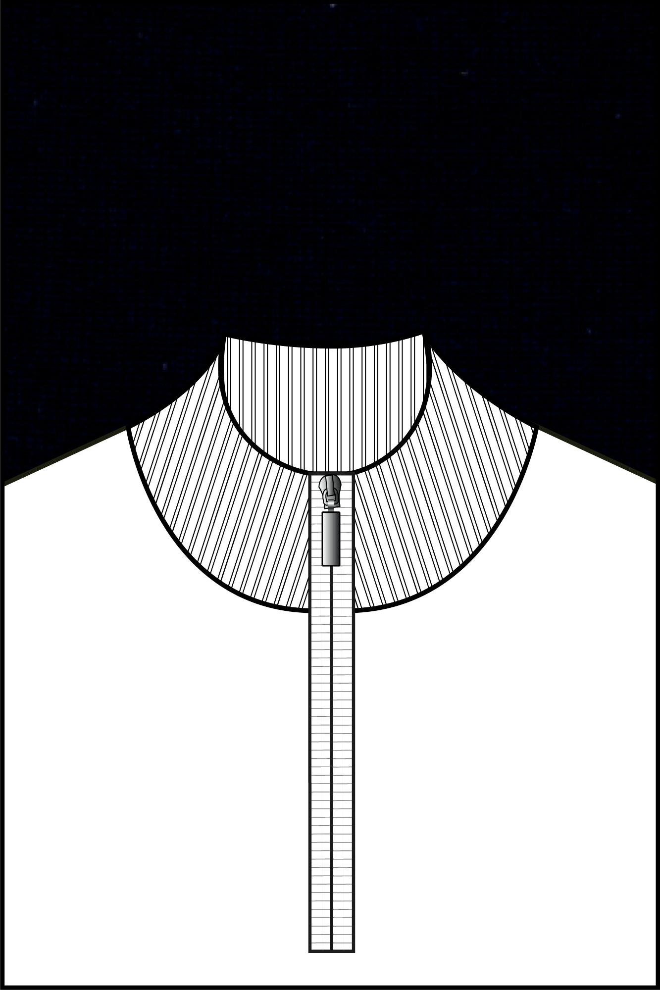 Baileys Half Zip Blauw Pullover 1/2 zip  with low po NOS8400/60