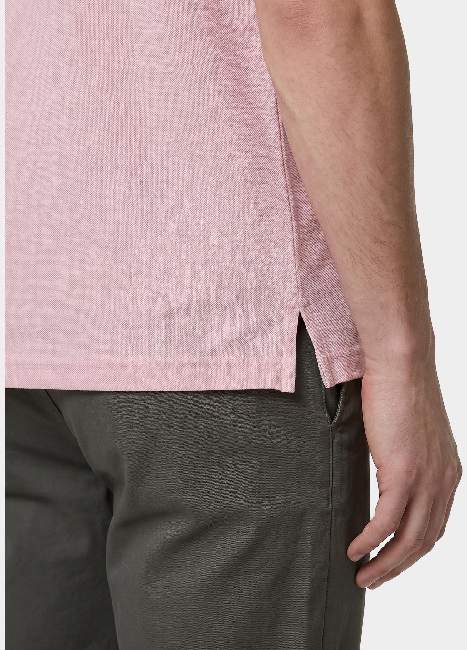 Scotland Blue Polo heren Roze Boris Polo SPE25108BO40SB/738 candy