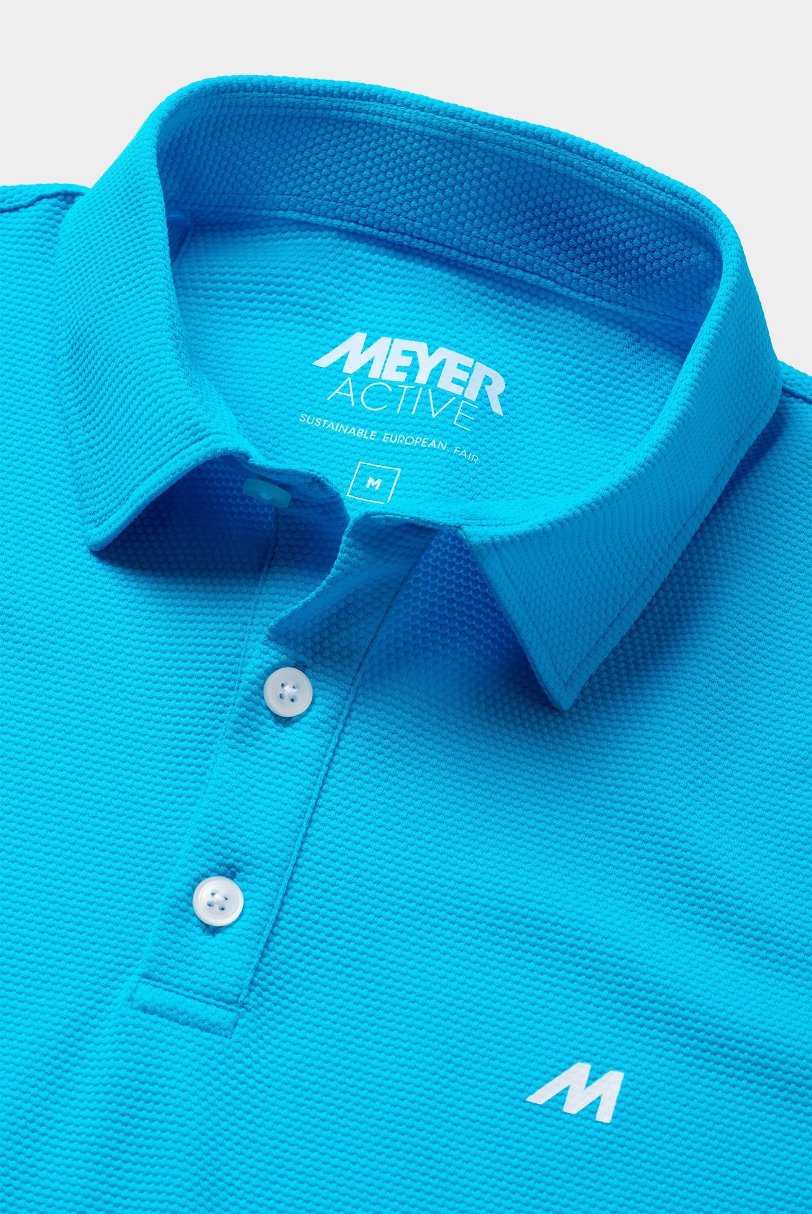 Meyer Polo korte mouw Blauw RORY Art.9-9006 9519900600/14