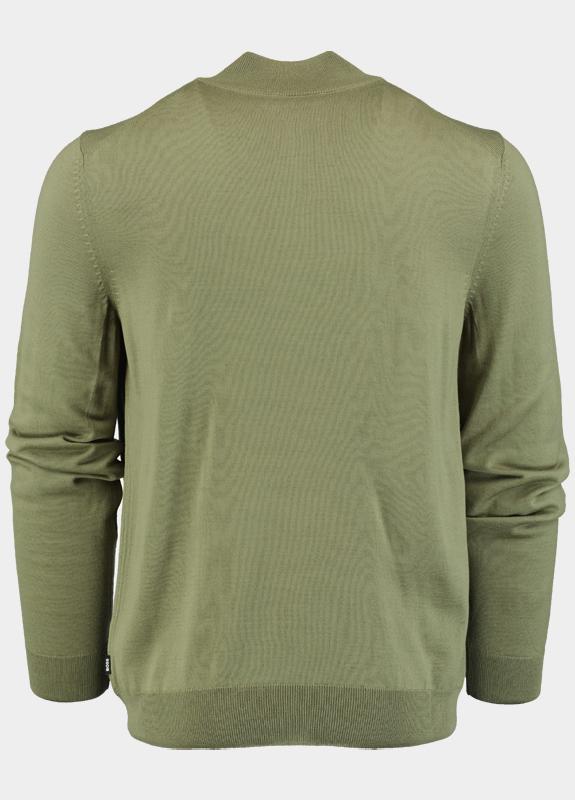 BOSS Black Half Zip Groen Ebenji 10266158 01 50528300/314