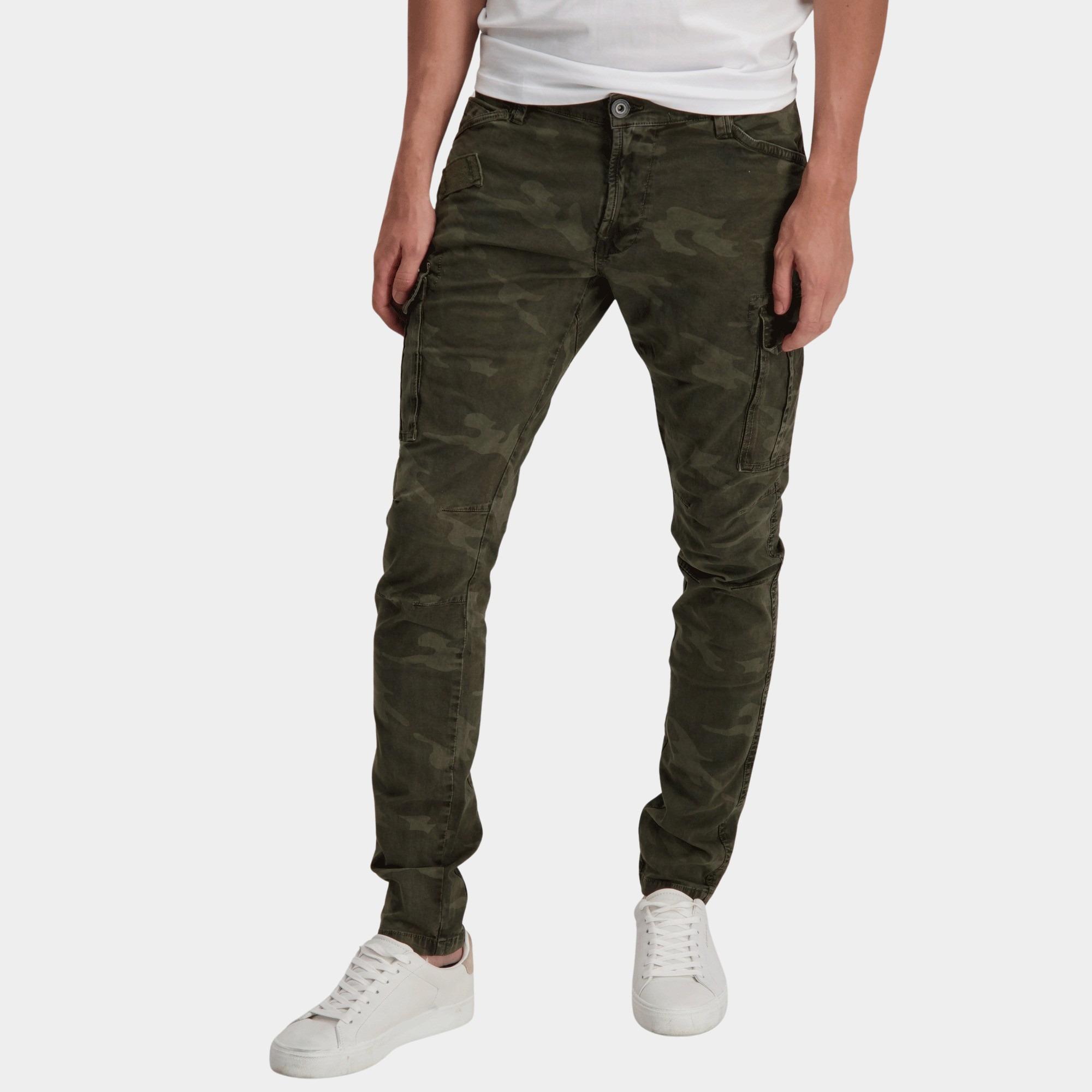 Cars Jeans Chino Groen CONWAY 76978/88