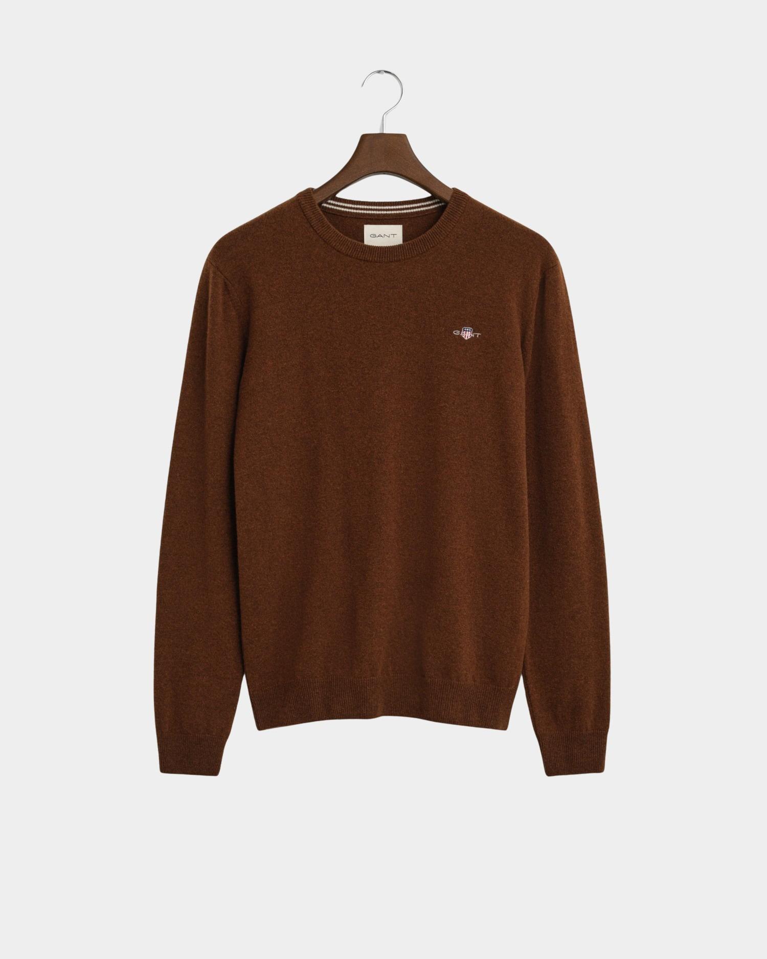 Gant Pullover Bruin SUPERFINE LAMBSWOOL C-NECK 87211/229