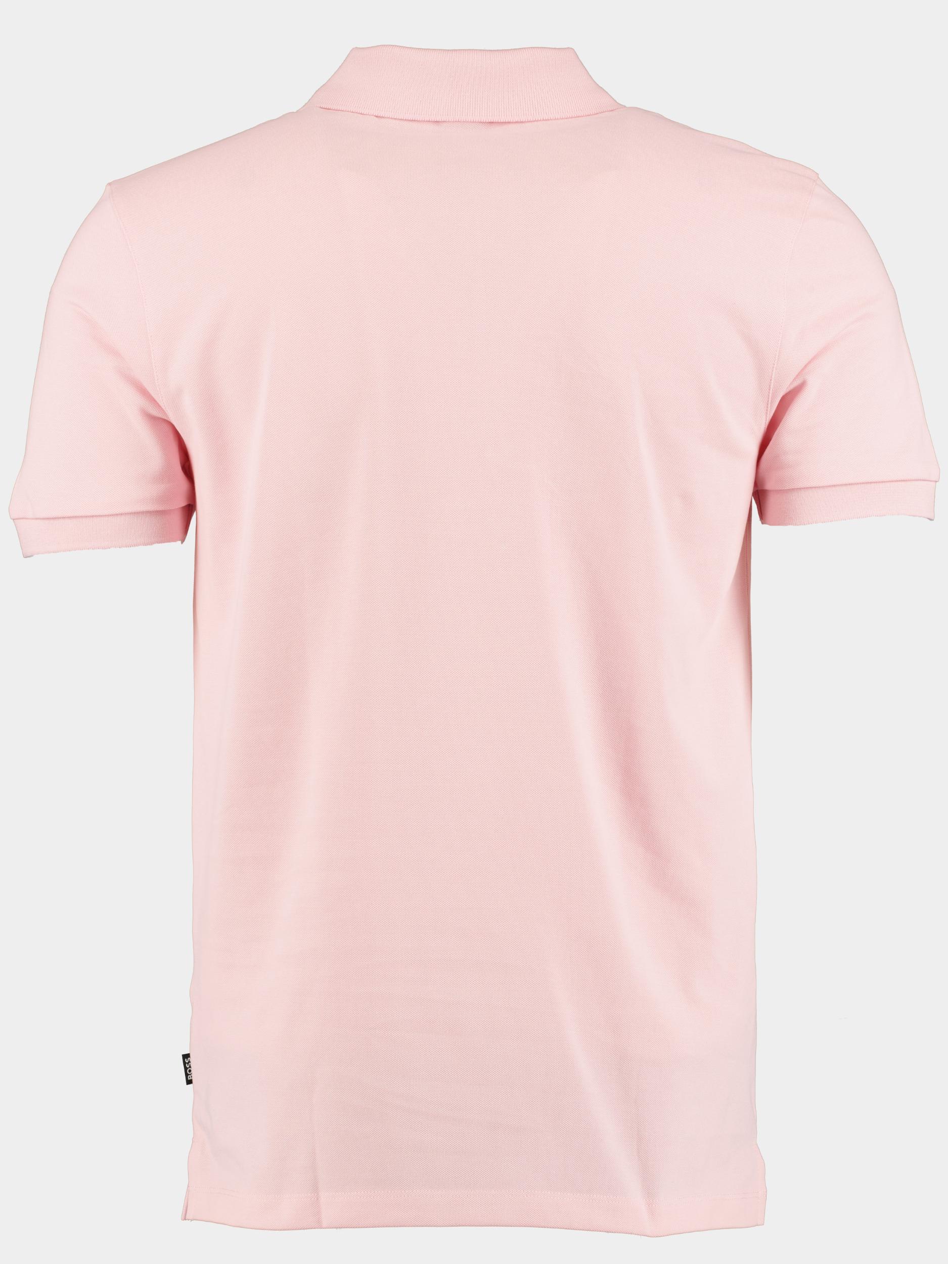 BOSS Black Polo korte mouw Roze Pallas 10241531 02 50468301/688