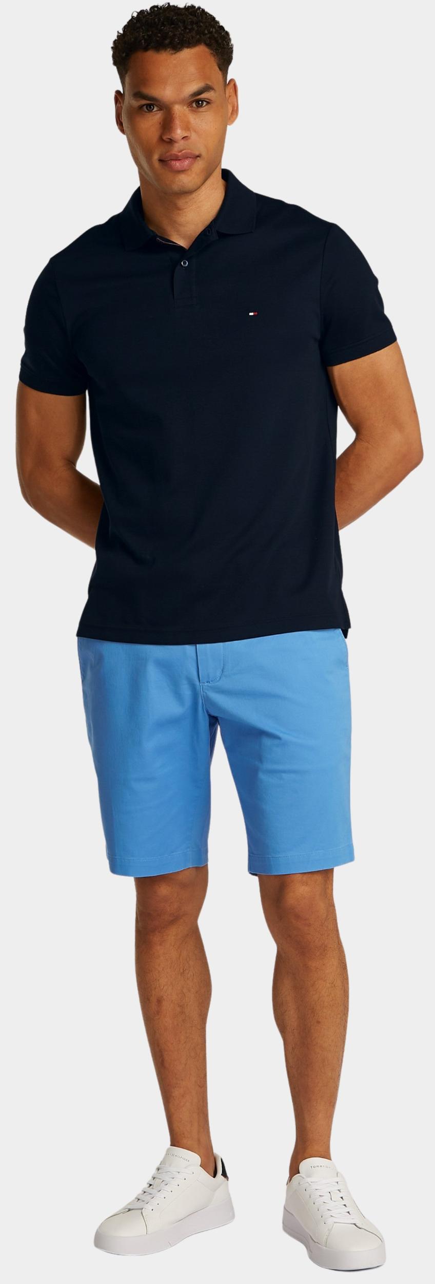 Tommy Hilfiger Polo korte mouw Blauw Interlock Placket Inter Reg Po MW0MW38465/DW5