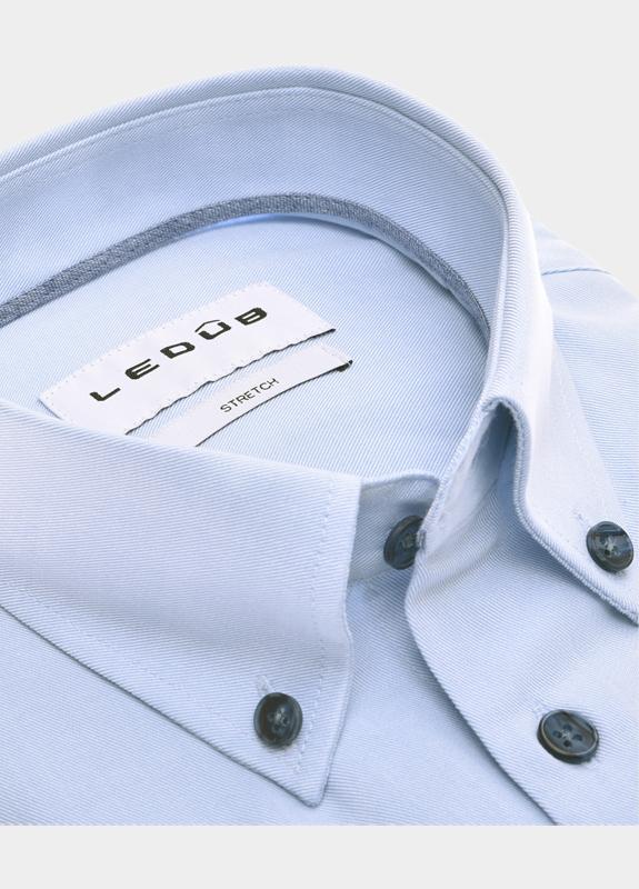 Ledub Business hemd lange mouw Blauw  0143275/120-170-000