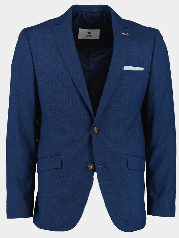 Bos Colbert Blauw D7,5 Grou Jacket 241037GR72BO/290 navy