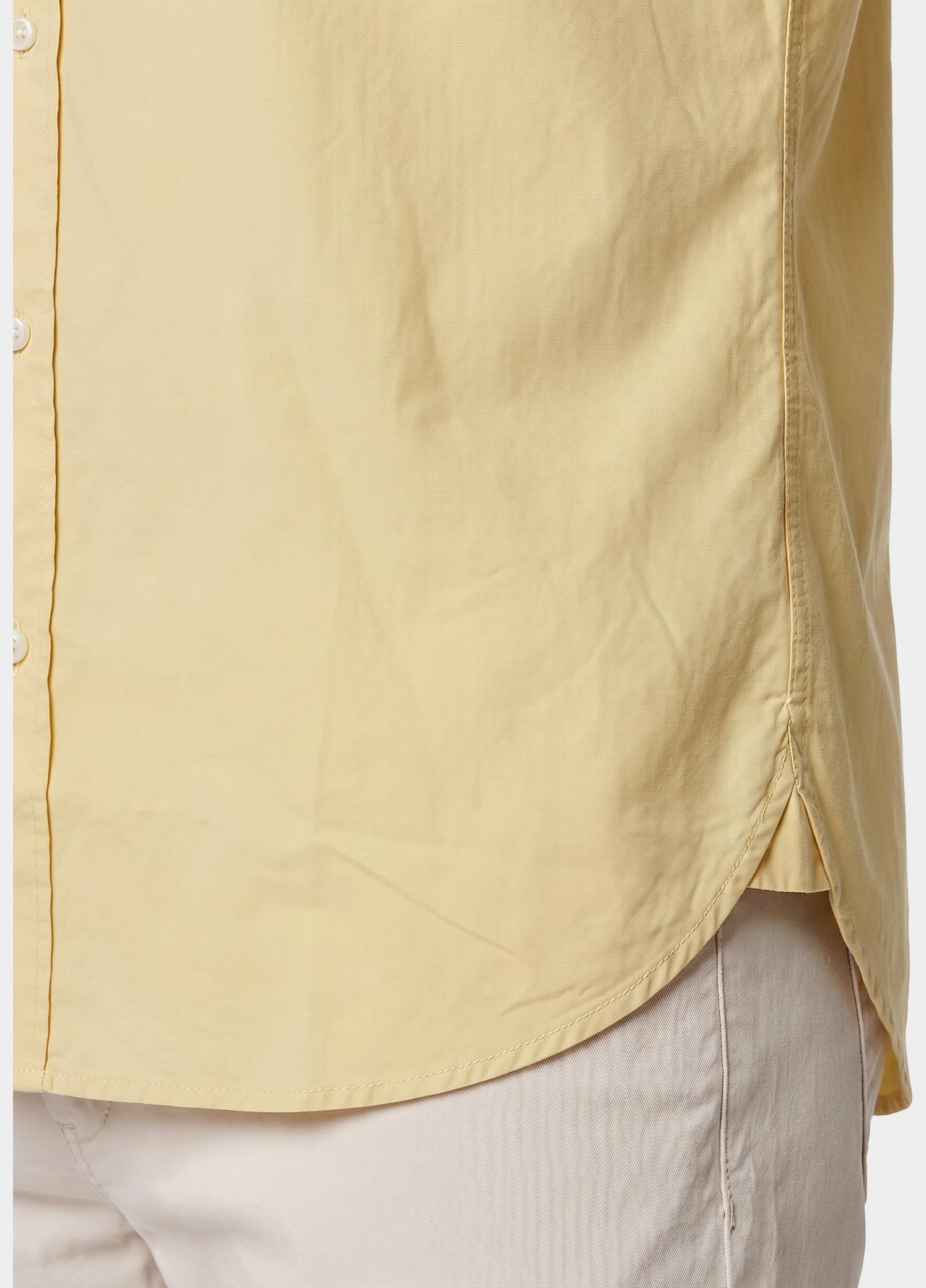 BOSS Orange Overhemd heren Geel Rickert_M 10260292 01 50519707/721