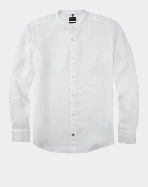 Olymp Casual hemd lange mouw Wit Casual 407274/00