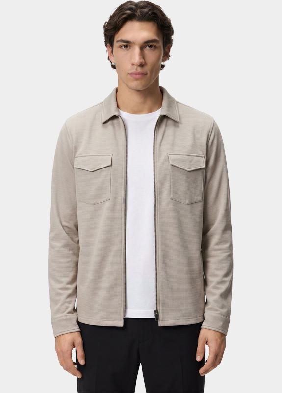 Born With Appetite Overshirt Beige Boed Shirtjacket BWA26114BO50/2500
