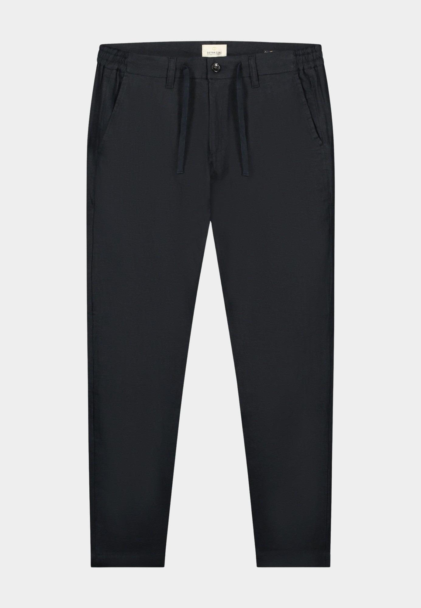 Dstrezzed Linnen Broek Blauw DS_James Beach Pants 501822S/649