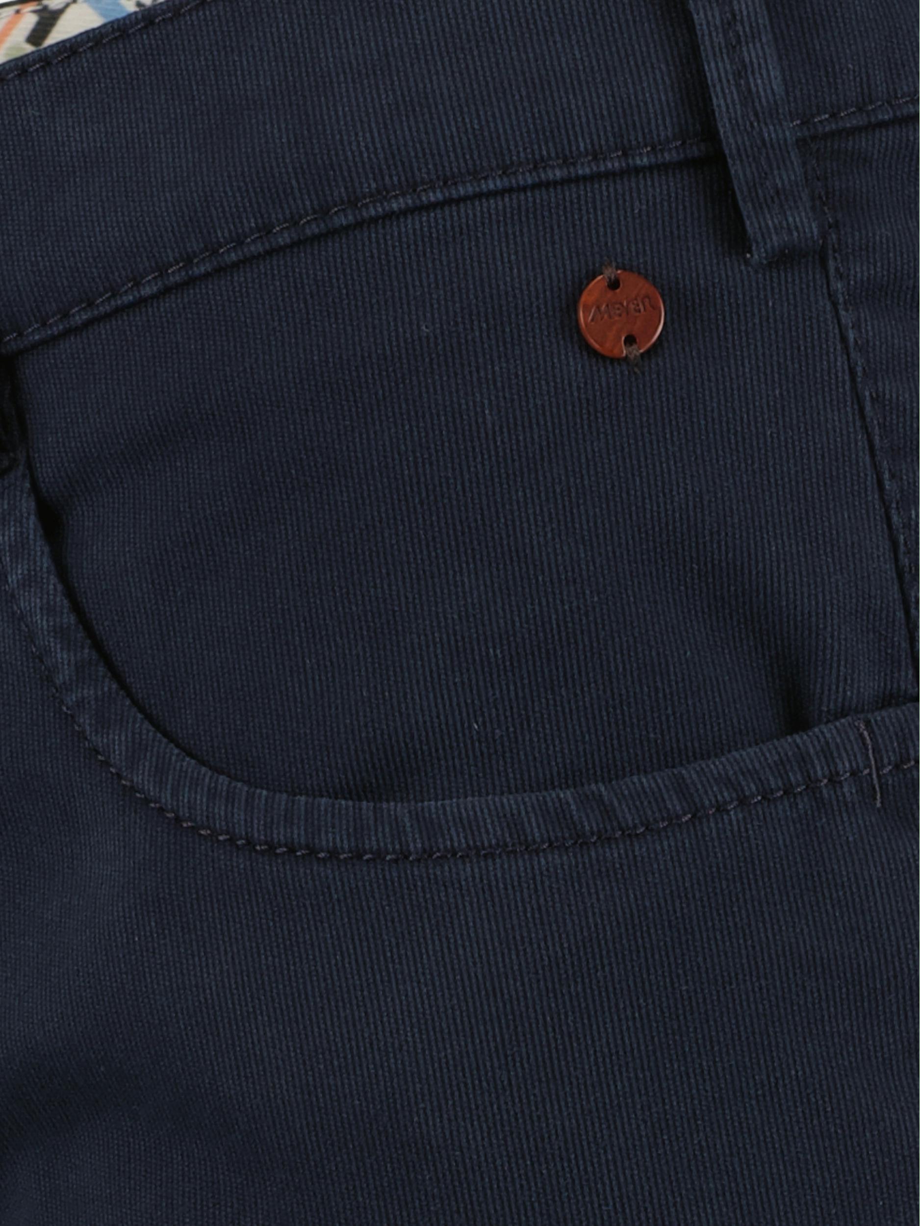 Meyer Katoenen Broek Blauw DUBAI Art.1-3015 3101301500/19
