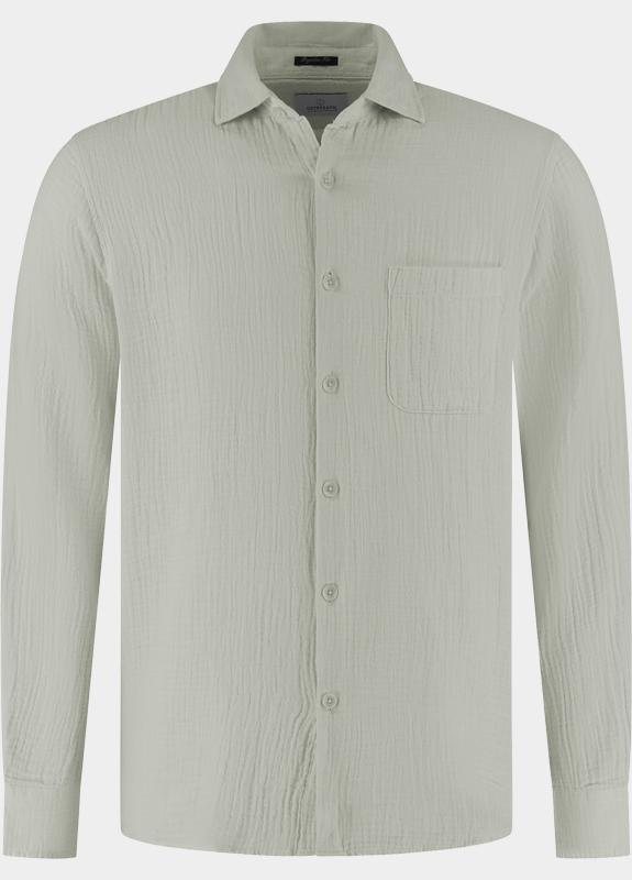 Dstrezzed Overhemd heren Grijs Axton Shirt 303816-SS26/831