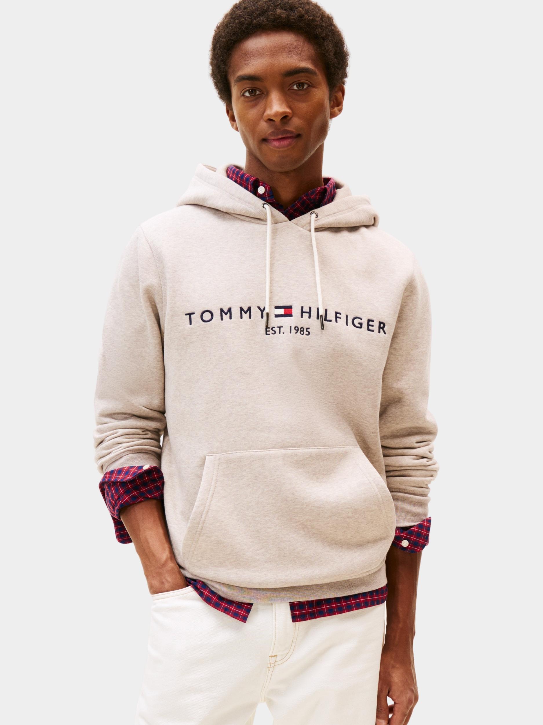 Tommy Hilfiger Hoodie Beige TOMMY LOGO HOODY MW0MW11599/H01