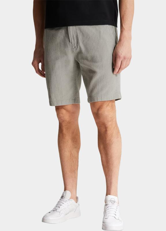 Cast Iron Korte Broek heren Grijs CHINO SHORTS STRUCTURE CSH2605650/9027