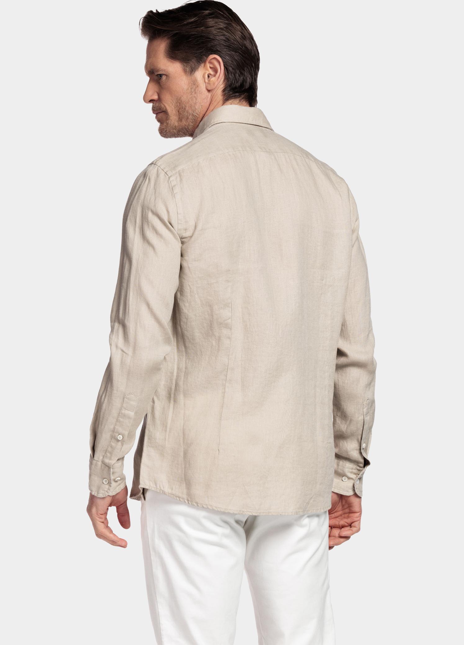 Giordano Overhemd heren Wit Row Long Sleeve Cutaway Soft 617811/81