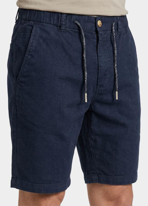 Bos Korte Broek heren Blauw Ferdinand Structure Chino Sho 26109FE06BO/4001