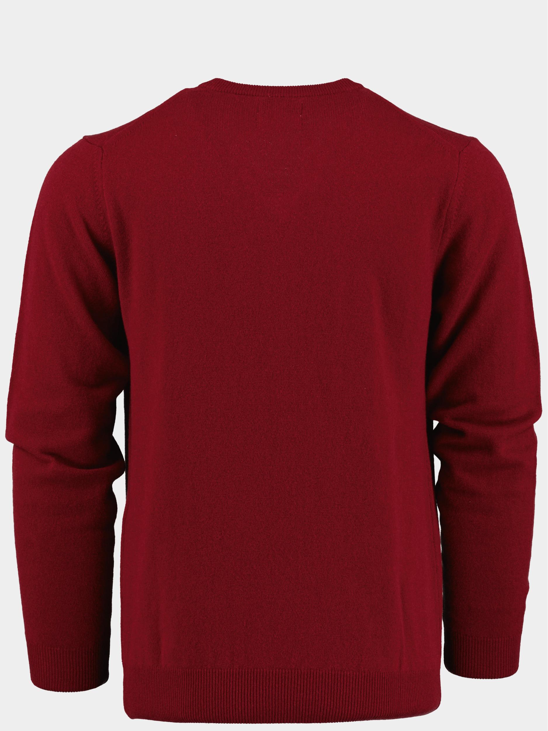 Gant Pullover Rood Superfine Lambswool V-Neck 87212/605