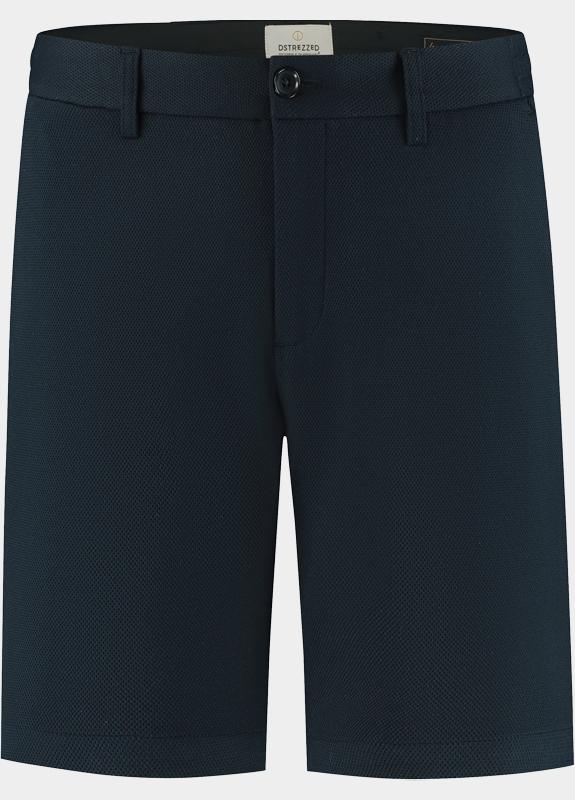 Dstrezzed Korte Broek heren Blauw Lancaster Pique Shorts 515490/649