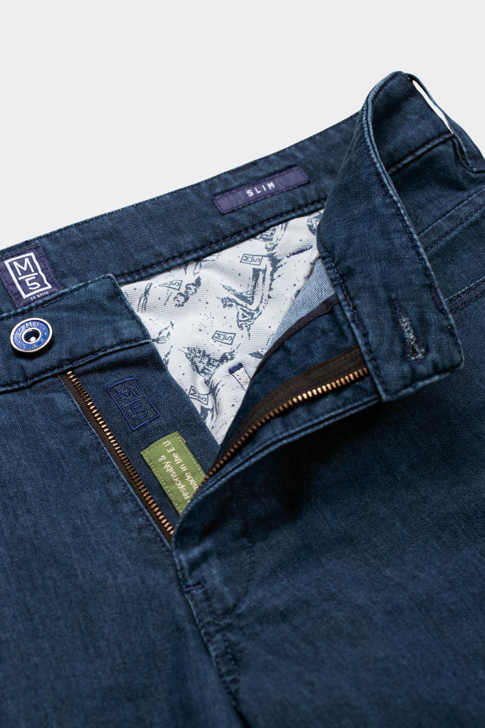 Meyer Flatfront Jeans Blauw SLIM Art.1-6230 3611623000/17
