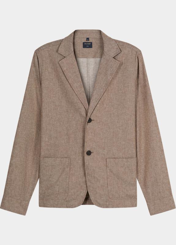 Olymp Overshirt Bruin Casual 410414/28