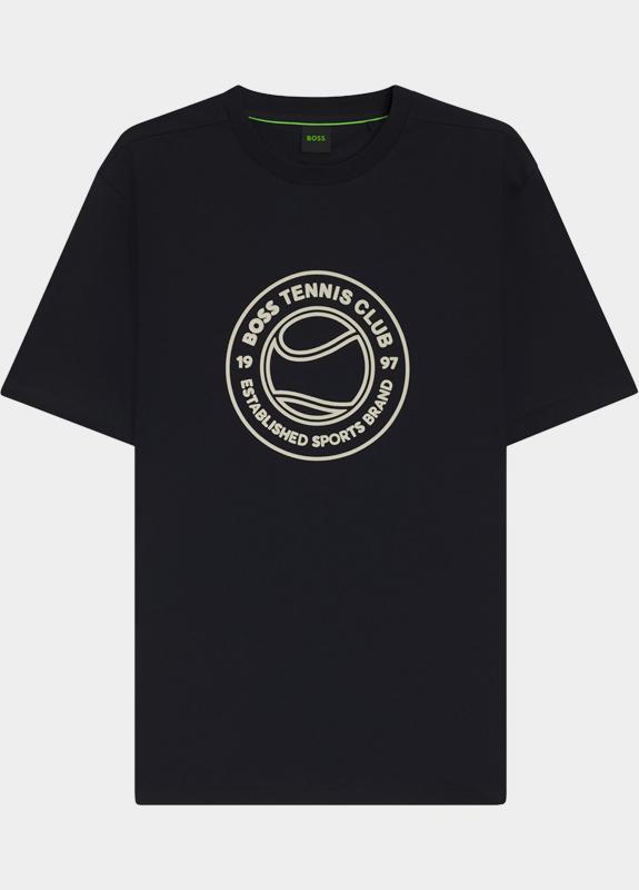 BOSS Green T-shirt heren Blauw TS_Join Logo 10274735 01 50553648/402