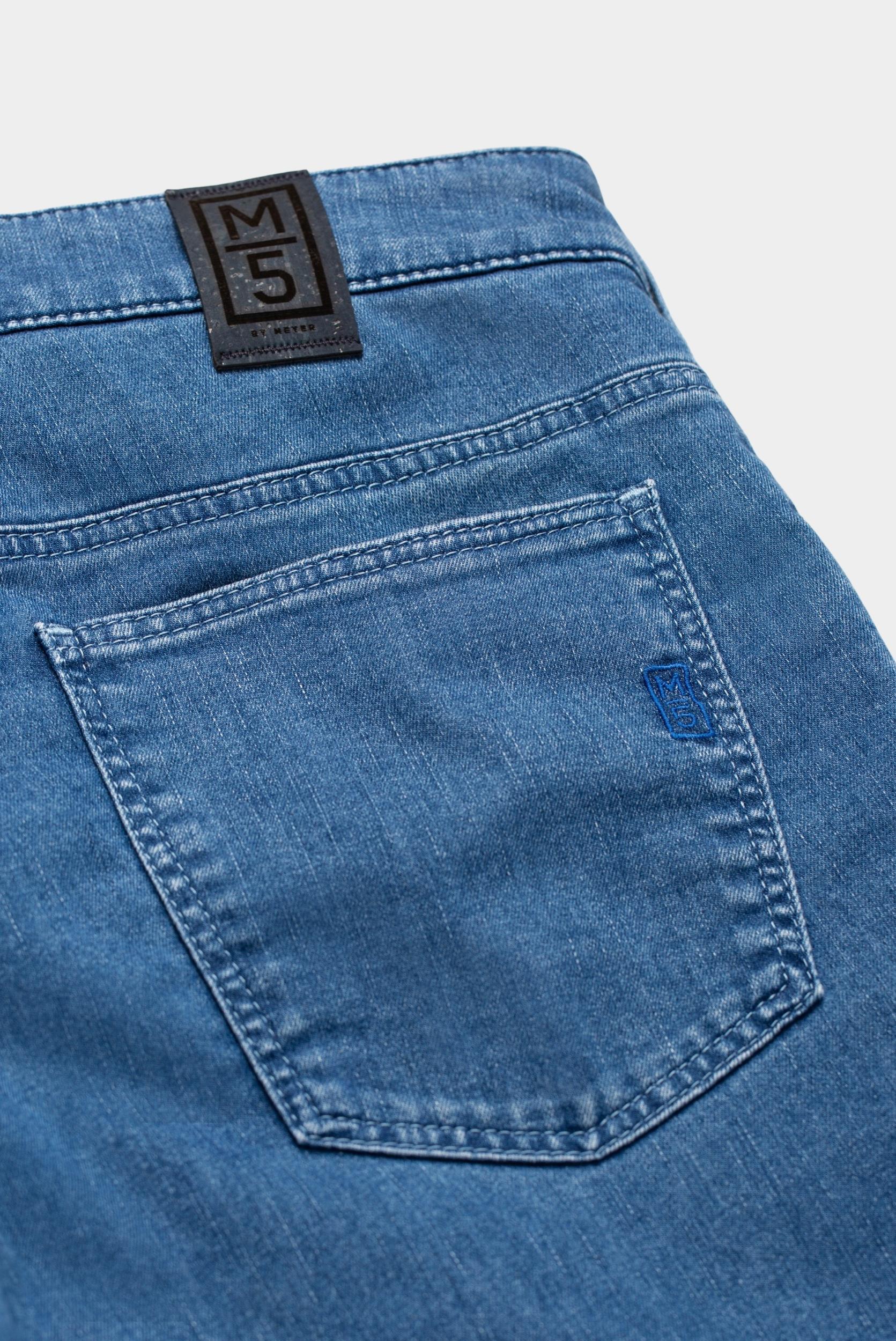 Meyer Flatfront Jeans Blauw SLIM Art.1-6230 3611623000/16