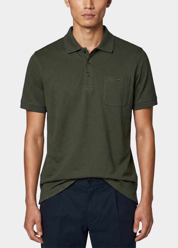 Commander flag Polo heren Groen  214008350/540