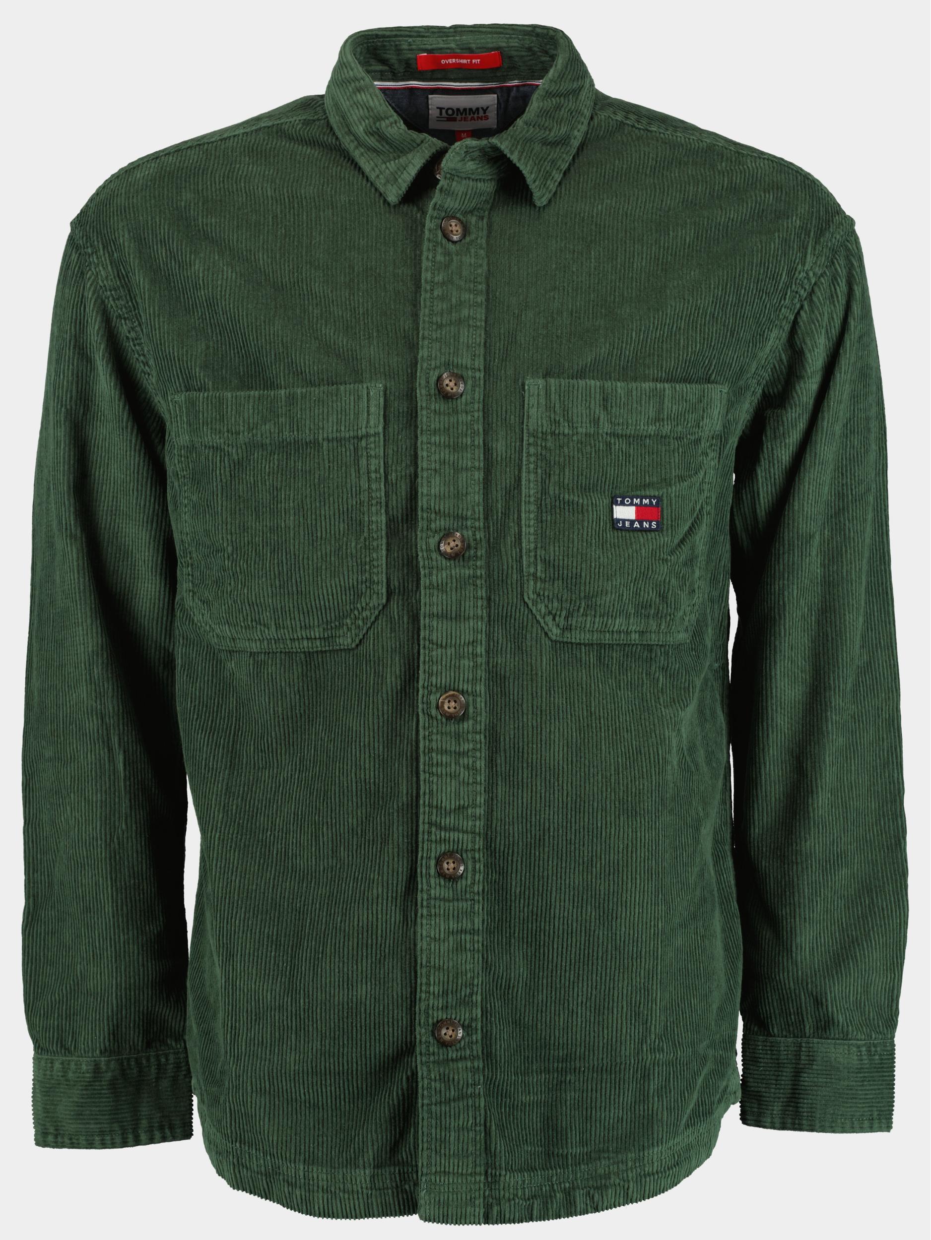 Tommy Jeans Casual hemd lange mouw Groen TJM casual corduroy overshirt DM0DM16600/L2M